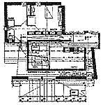 jp3 - hybridhaus - grundriss wohnhalle und steinhaus