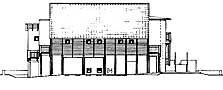 jp3 - hybridhaus - ansicht  strasse - nordost