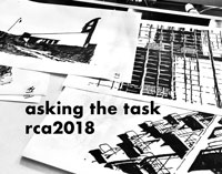 asking the task - principles of traditional knowledge production - dagmar jäger at rca2018