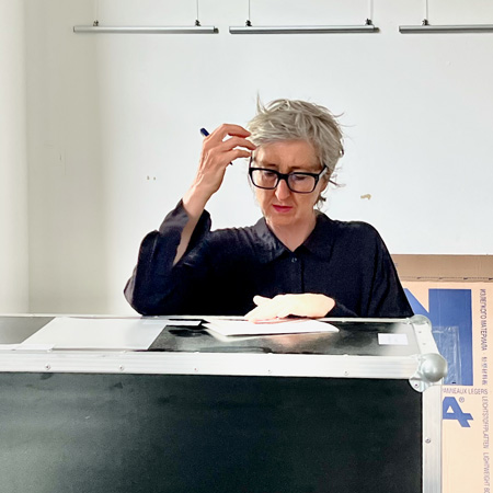 Dagmar Jäger, Vom Weißen Fleck zur Grünen Insel - Ausstellung auf dem MfS-Gelände